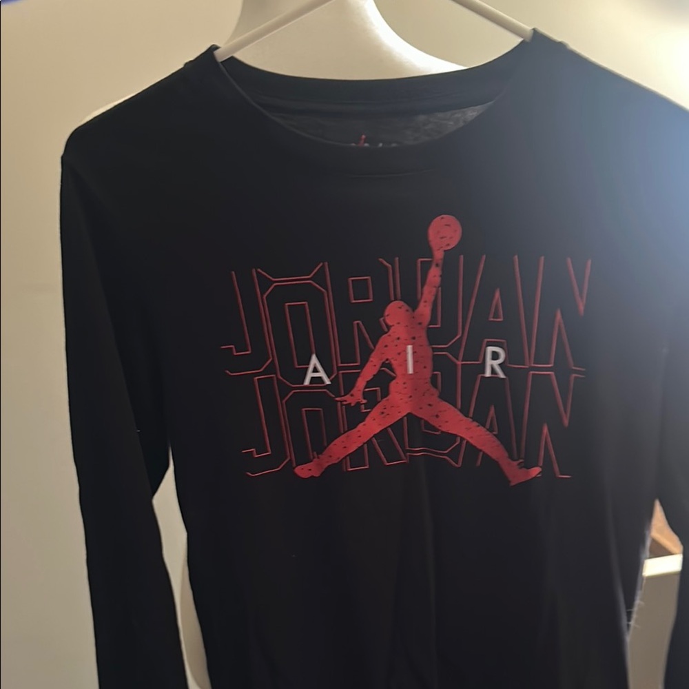 Jordan Air Black Long Sleeve Shirt